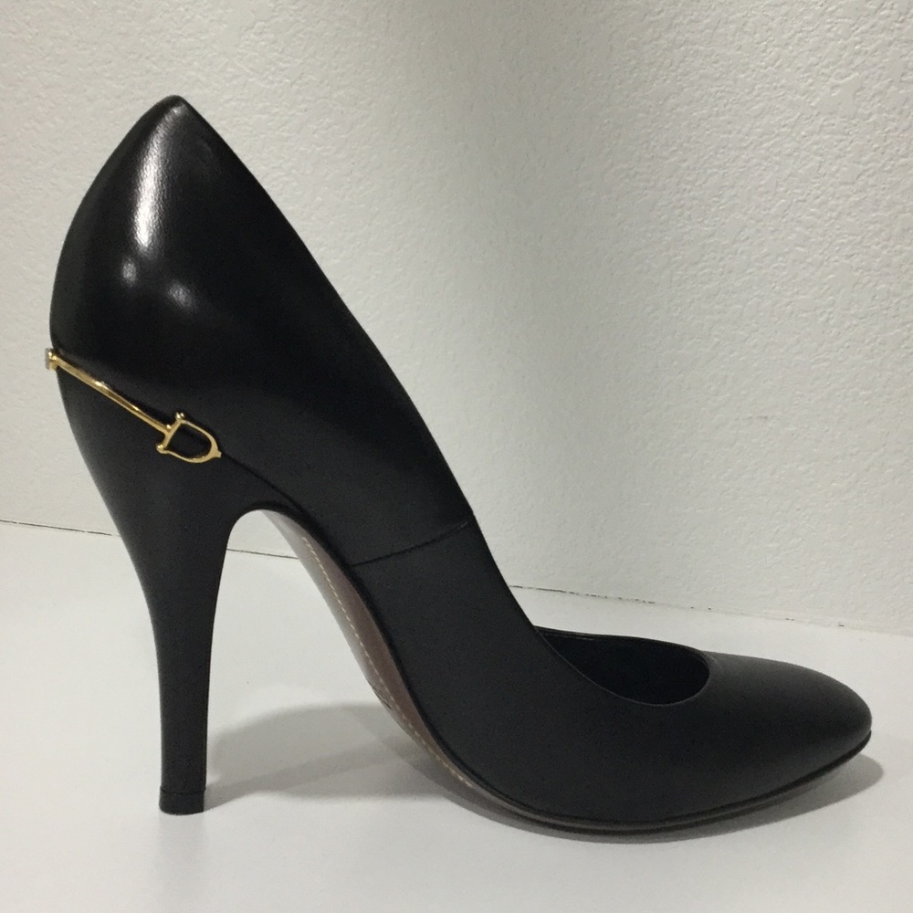 FINAL PRICE! Gucci Horsebit Black Heels